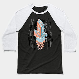 Space traveling house Baseball T-Shirt